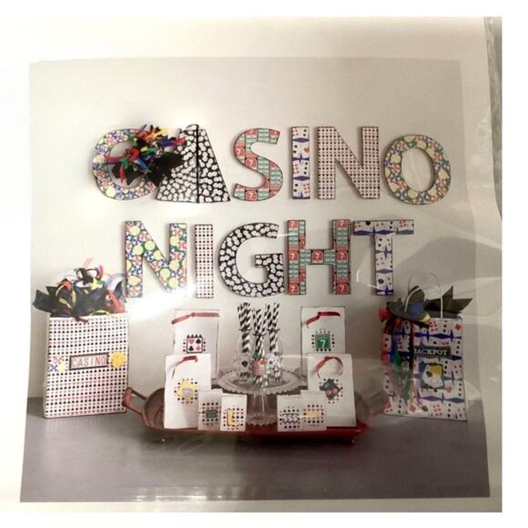 Casino Paper Crafting Kit - Picture 1 of 5